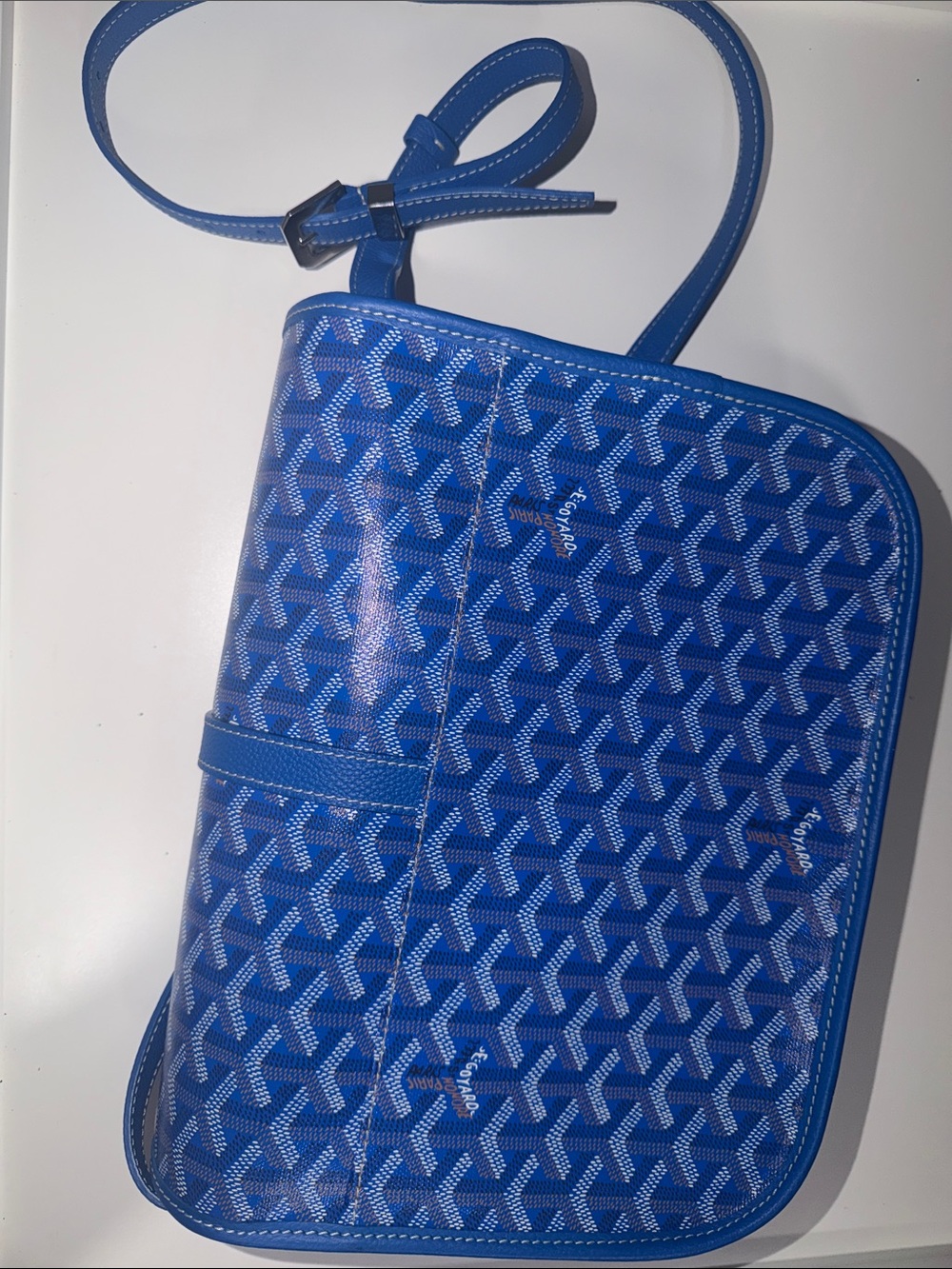 Goyard blue bag